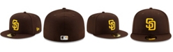 New Era Men's Brown San Diego Padres 2020 Authentic Collection On-Field 59FIFTY Fitted Hat